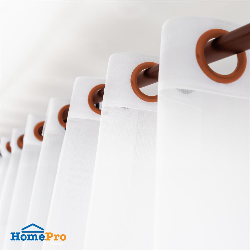 ห่วงคล้องราง HOME LIVING STYLE 55 มม. สีน้ำตาล แพ็ก 10 ชิ้น