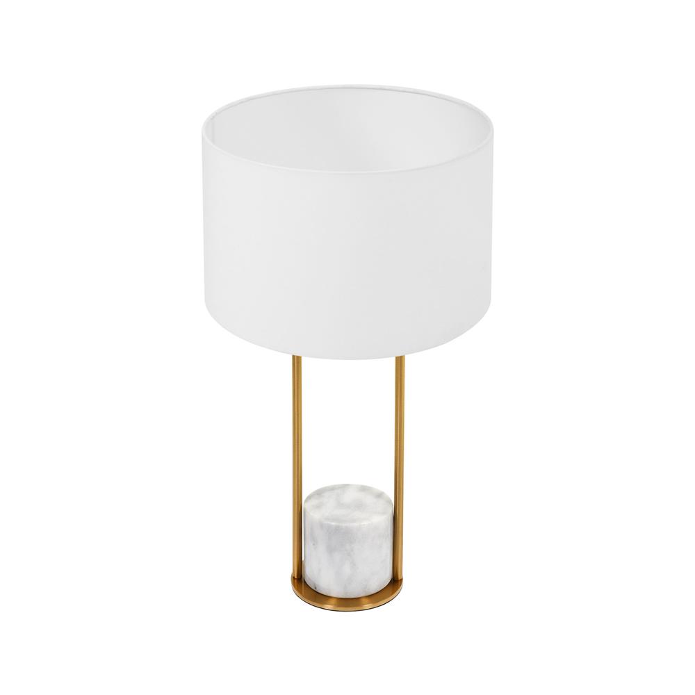 ไฟตั้งโต๊ะ CARINI CLASSIC MT5177WH สีขาว/ทอง