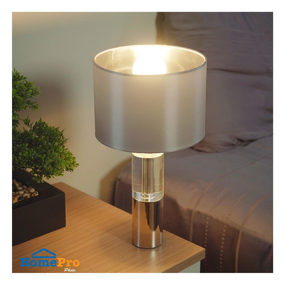 ไฟตั้งโต๊ะ CARINI CLASSIC MT5100 สีเงิน/โครเมียม