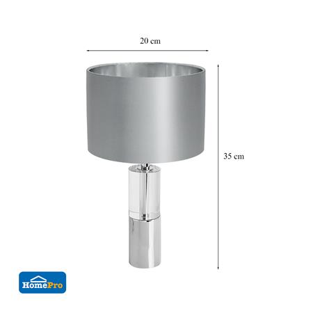 ไฟตั้งโต๊ะ CARINI CLASSIC MT5100 สีเงิน/โครเมียม_7