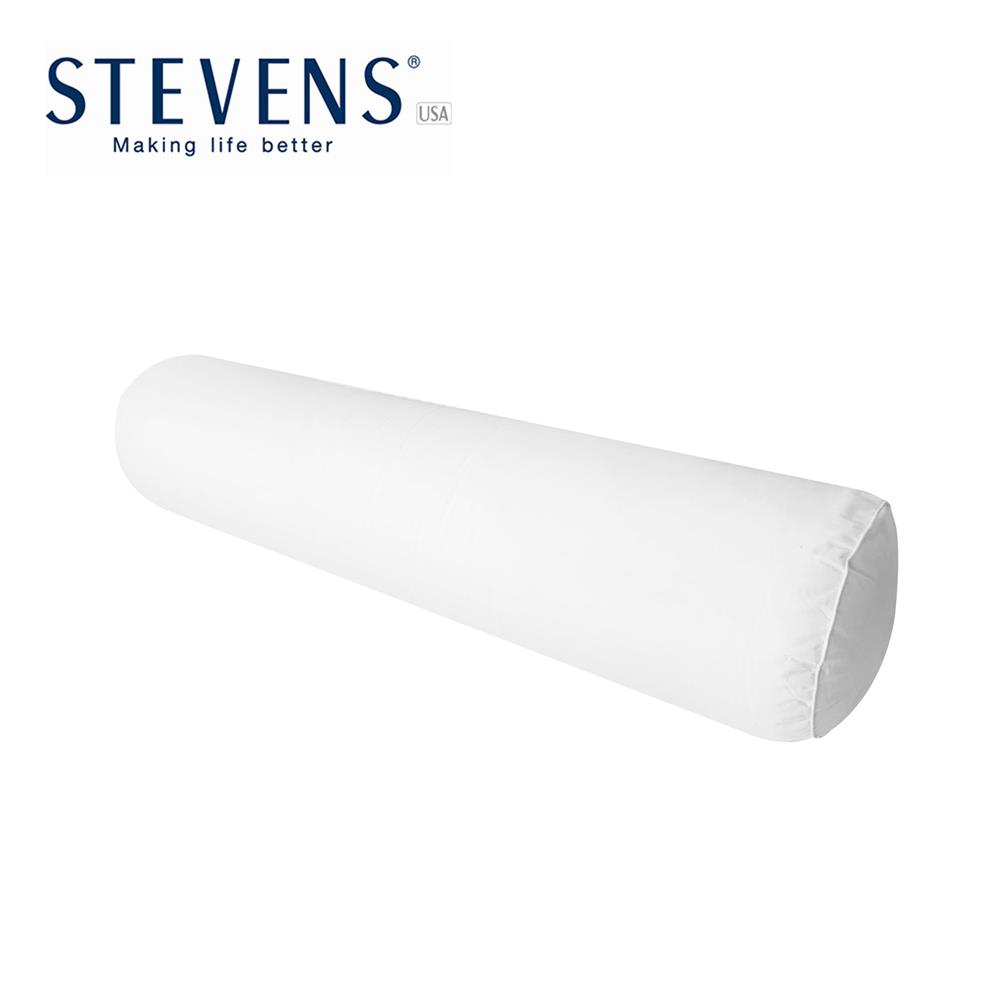 หมอนข้างสุญญากาศ ใยสังเคราะห์ STEVENS สีขาว