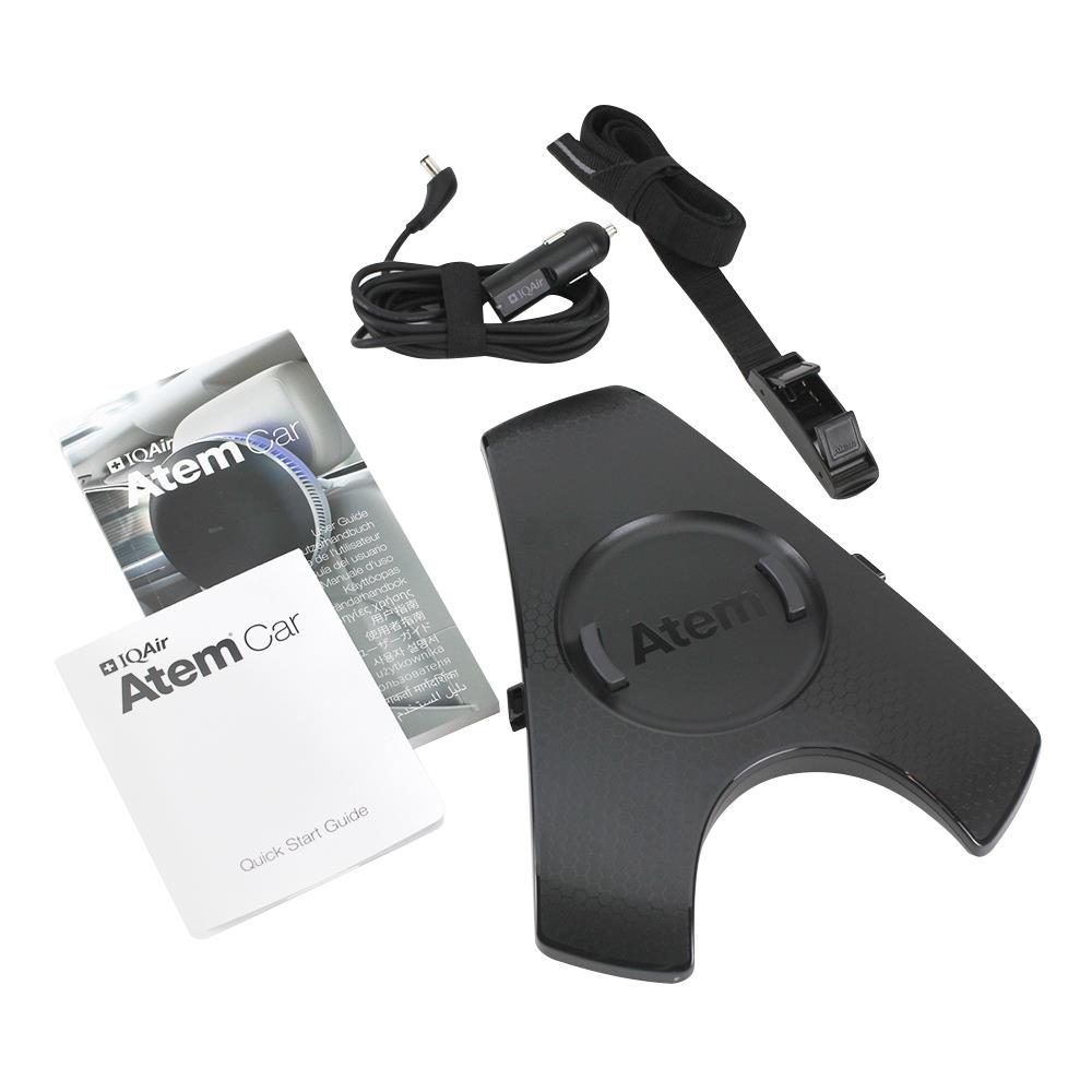 เครื่องฟอกอากาศในรถยนต์ IQAIR IQ-ATC-B 11 ตารางเมตร สีดำ