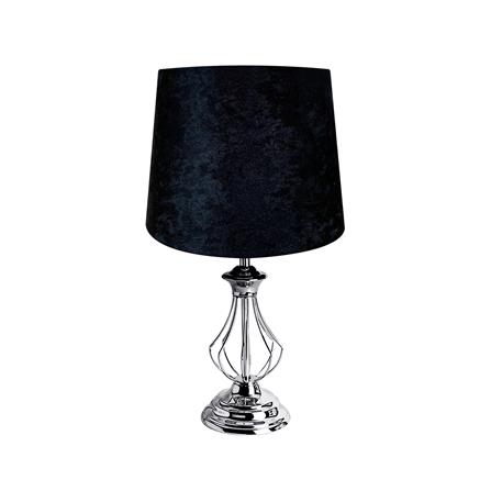 ไฟตั้งโต๊ะ CARINI CLASSIC MT1438S สีดำ/เงิน_1