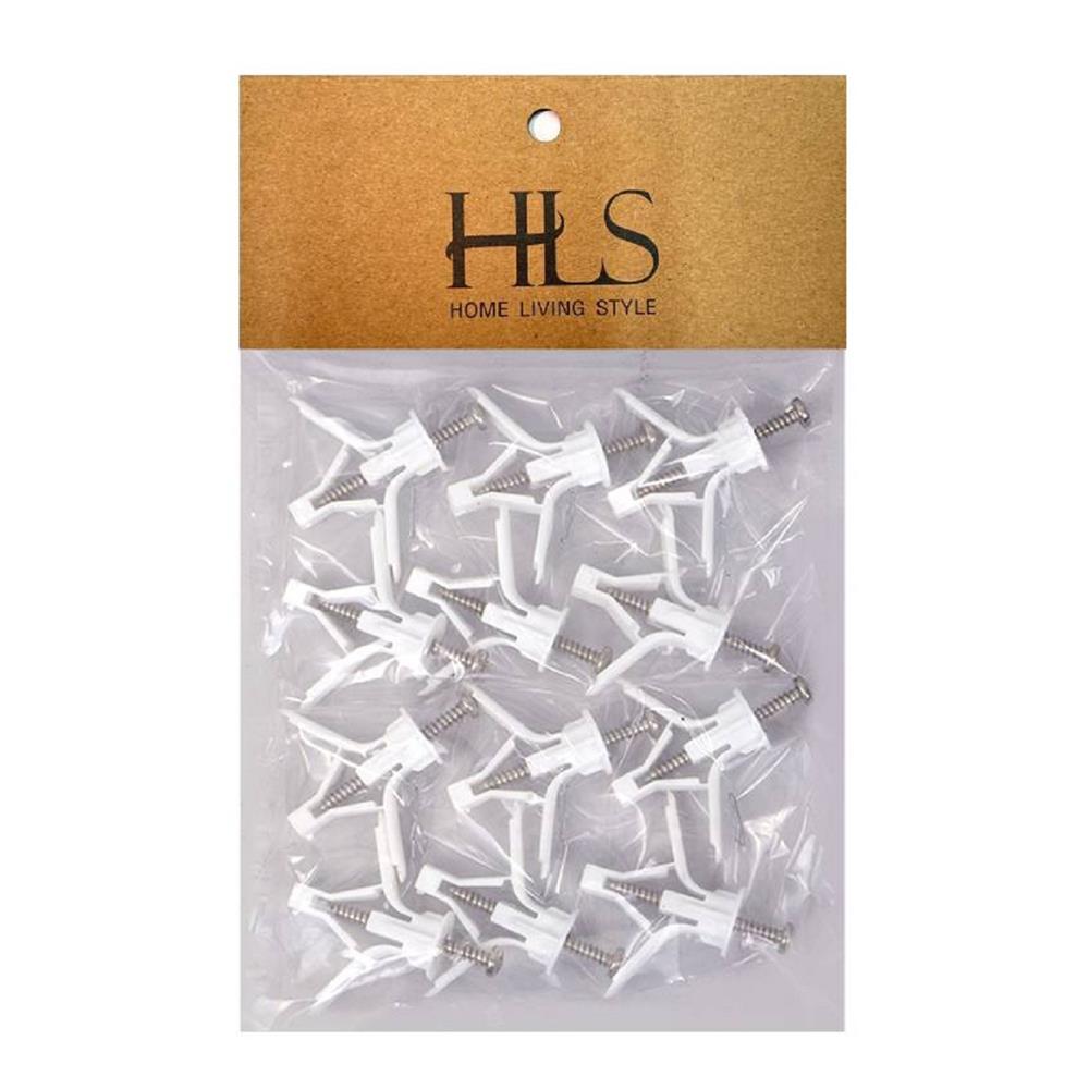 พุกยิปซั่ม HOME LIVING STYLE แพ็ก 12 ชิ้น