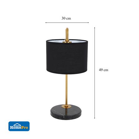 ไฟตั้งโต๊ะ CARINI CLASSIC MT5023BK สีดำ/ทอง_8