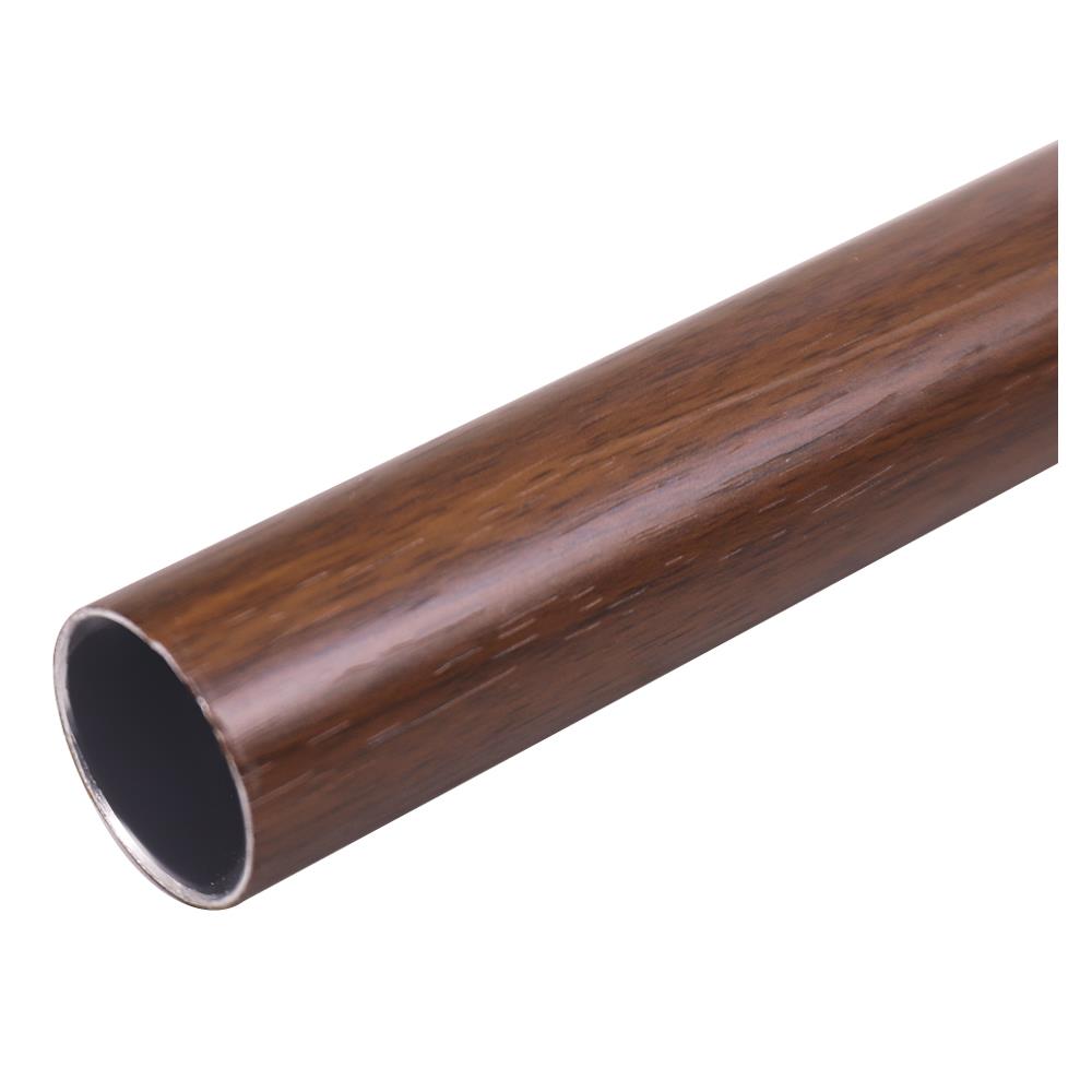 รางผ้าม่าน D.I.Y. HOME LIVING STYLE อะลูมิเนียม 1.5 ม. สีโอ๊ค