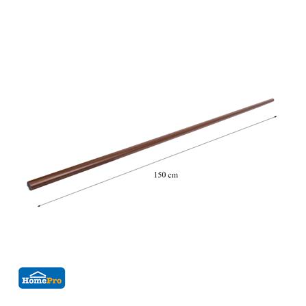 รางผ้าม่าน D.I.Y. HOME LIVING STYLE อะลูมิเนียม 1.5 ม. สีโอ๊ค_4