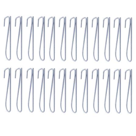 ตะขอเกี่ยว HOME LIVING STYLE 4-24 สีเงิน แพ็ก 24 ชิ้น_1