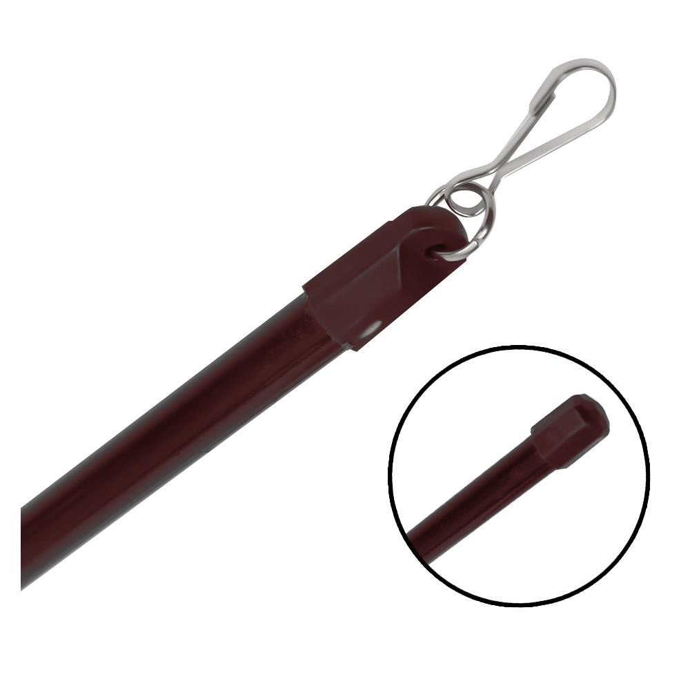 ก้านจูงอะลูมิเนียม HOME LIVING STYLE 1.20 ม. สีโอ๊ค