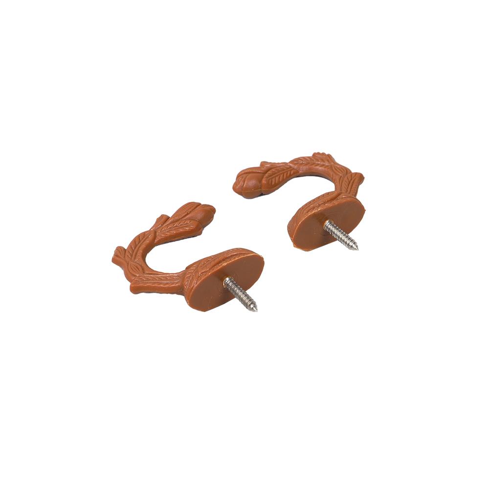 ตะขอเกี่ยว ME LIVING 7856 สีสัก แพ็ก 10 ชิ้น