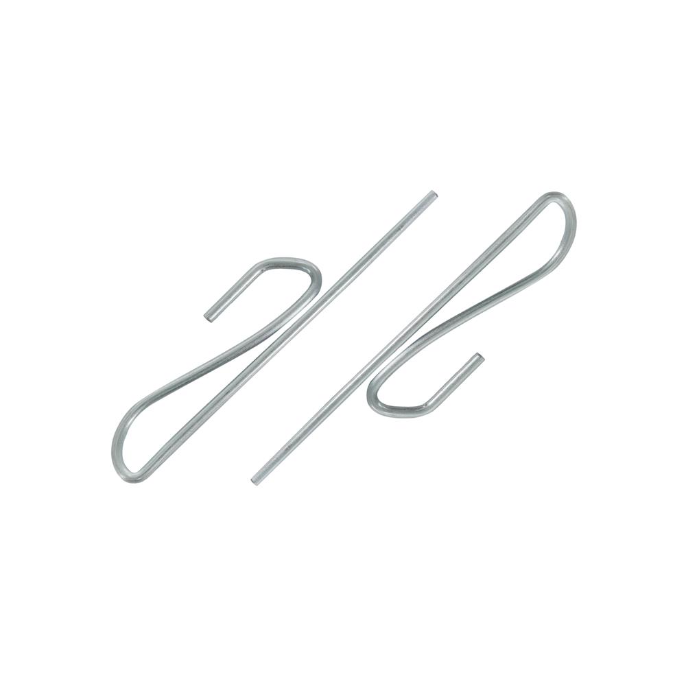 ตะขอเกี่ยว HOME LIVING STYLE 1-24 สีเงิน แพ็ก 24 ชิ้น