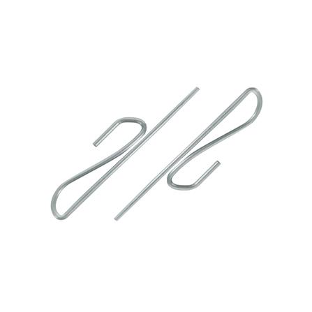 ตะขอเกี่ยว HOME LIVING STYLE 1-24 สีเงิน แพ็ก 24 ชิ้น