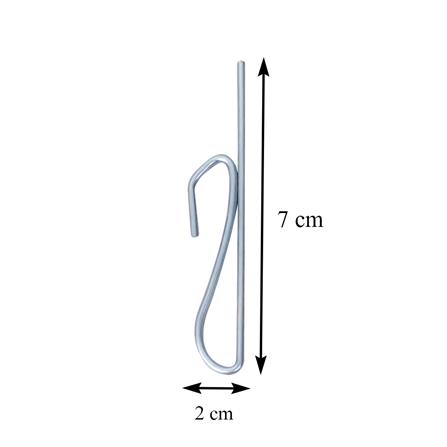 ตะขอเกี่ยว HOME LIVING STYLE 1-24 สีเงิน แพ็ก 24 ชิ้น_3