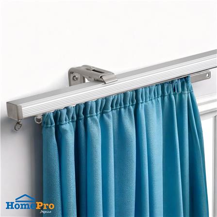 รางอะลูมิเนียม 1 ชั้น HOME LIVING STYLE A-MAX 1 ม. สีเงิน_4