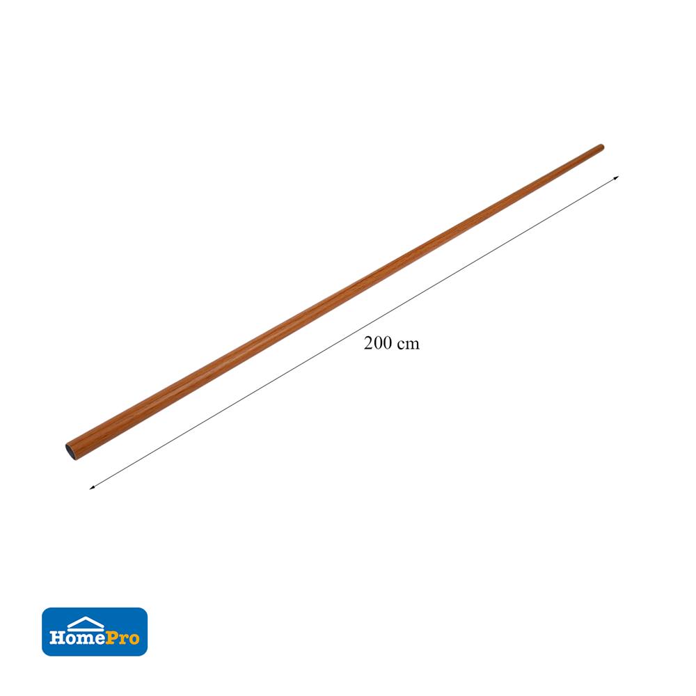 รางผ้าม่าน D.I.Y.  HOME LIVING STYLE 2 ม. สีน้ำตาล