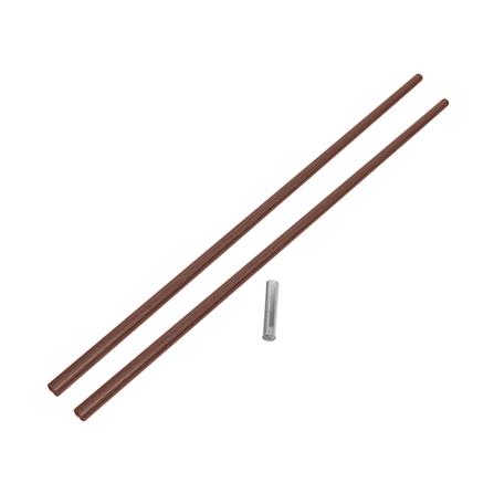 รางผ้าม่าน D.I.Y. HOME LIVING STYLE อะลูมิเนียม 2.5 ม. สีโอ๊ค_1