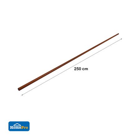 รางผ้าม่าน D.I.Y. HOME LIVING STYLE อะลูมิเนียม 2.5 ม. สีโอ๊ค_3