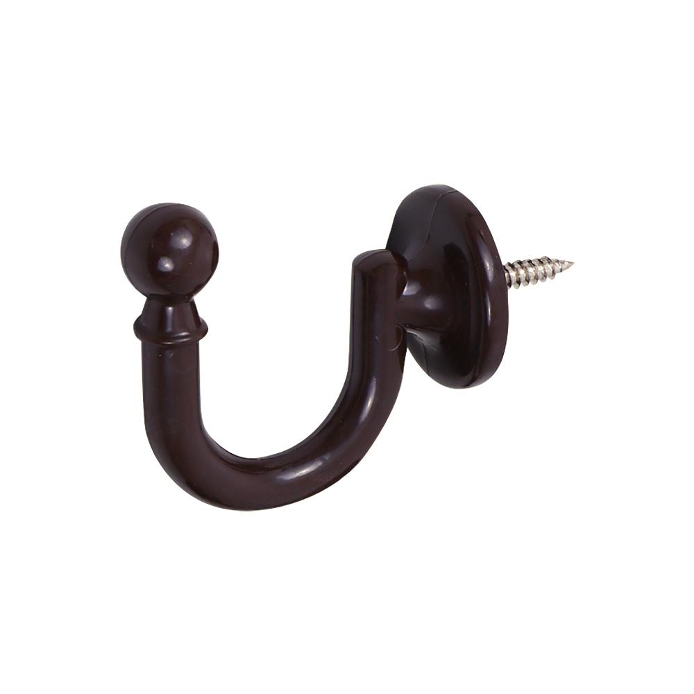 ตะขอเกี่ยว HOME LIVING STYLE U สีโอ๊ค แพ็ก 10 ชิ้น