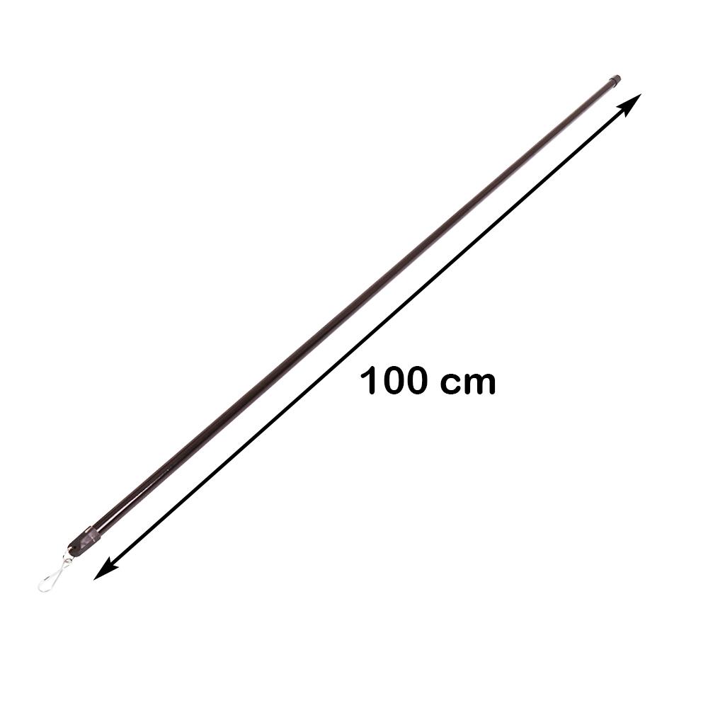 ก้านจูงอะลูมิเนียม ME LIVING 1 ม. สีโอ๊ค