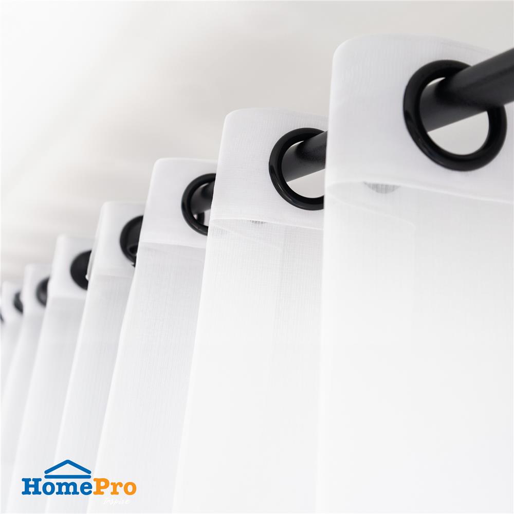 ห่วงคล้องราง HOME LIVING STYLE 65 มม. สีโอ๊ค แพ็ก 10 ชิ้น