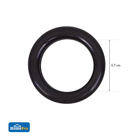 ห่วงคล้องราง HOME LIVING STYLE 65 มม. สีโอ๊ค แพ็ก 10 ชิ้น_4