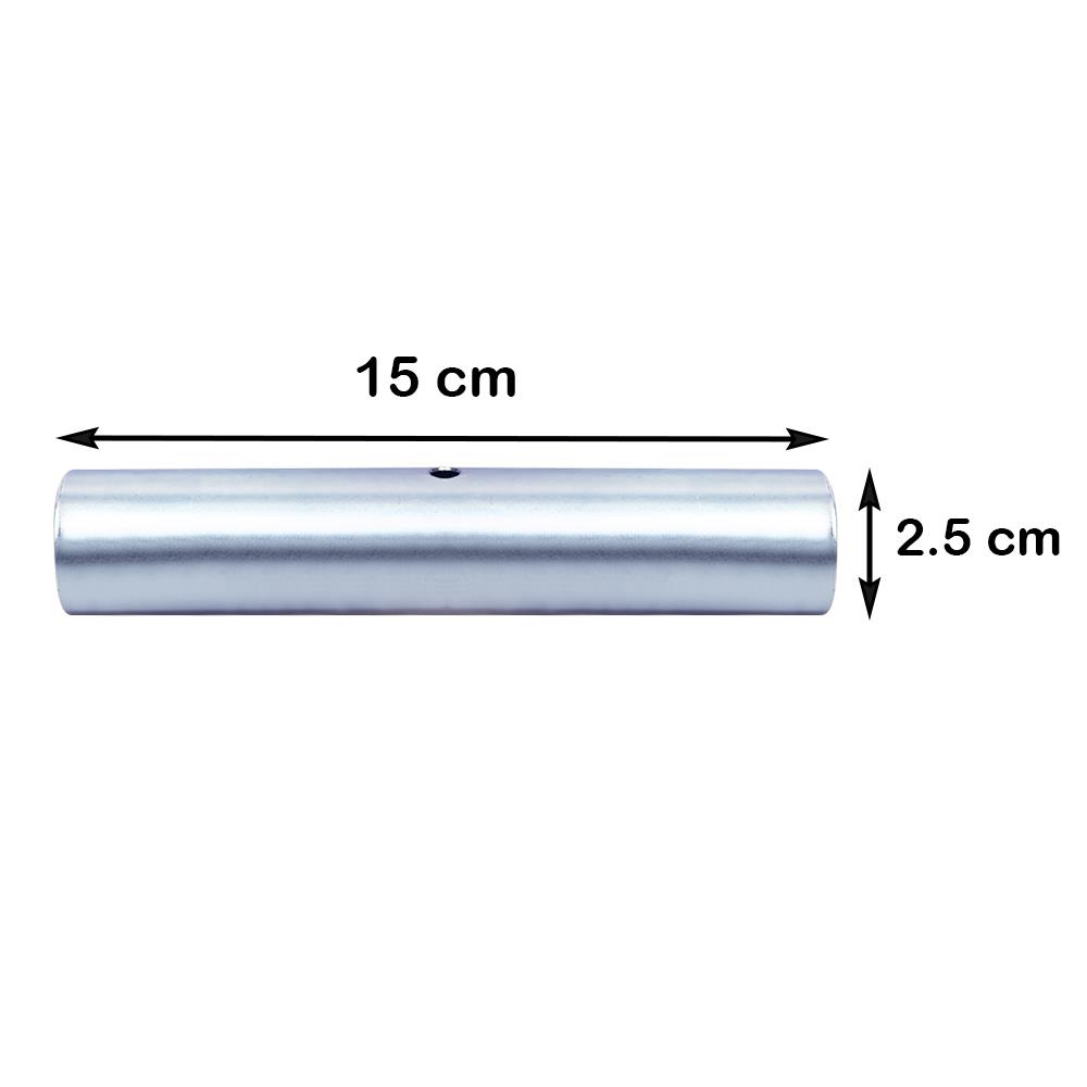 ข้อต่อรางม่าน HOME LIVING STYLE 25 มม. สีเงิน