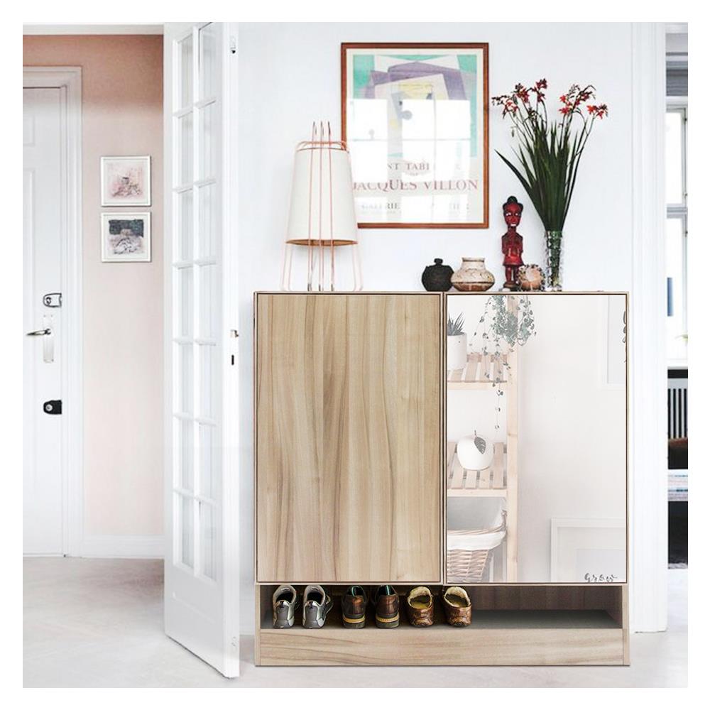 ตู้วางรองเท้า BURO SH-120 สี AROMA OAK