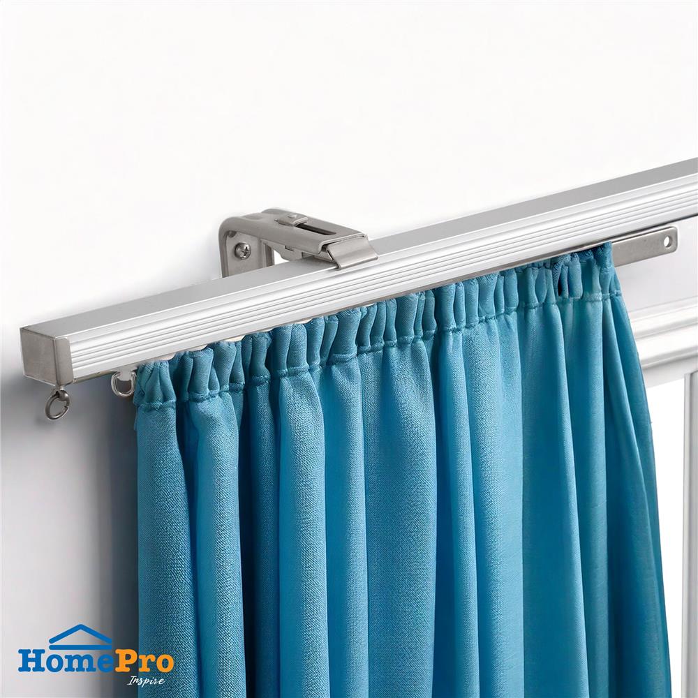 รางอะลูมิเนียม 1 ชั้น HOME LIVING STYLE A-MAX 2 ม. สีเงิน