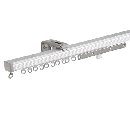 รางอะลูมิเนียม 1 ชั้น HOME LIVING STYLE A-MAX 2 ม. สีเงิน_1