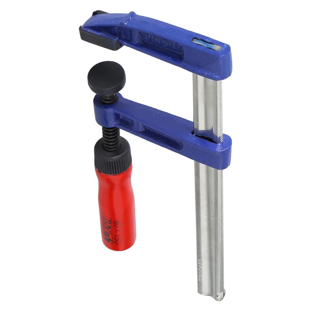 ปากกาอัดไม้ตัว F STANDARD 6 นิ้ว สีน้ำเงิน-สีแดง