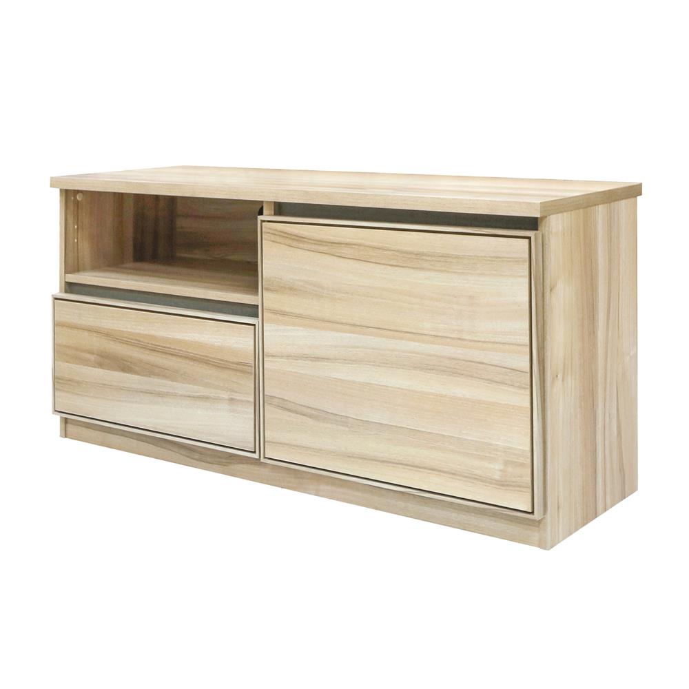 ตู้วางทีวี BURO WALLY 120 ซม. สีอโรม่า โอ๊ค