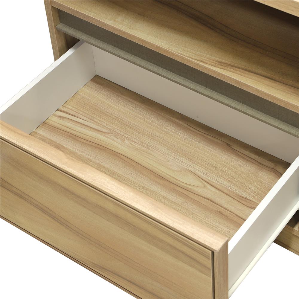 ตู้วางทีวี BURO WALLY 120 ซม. สีอโรม่า โอ๊ค