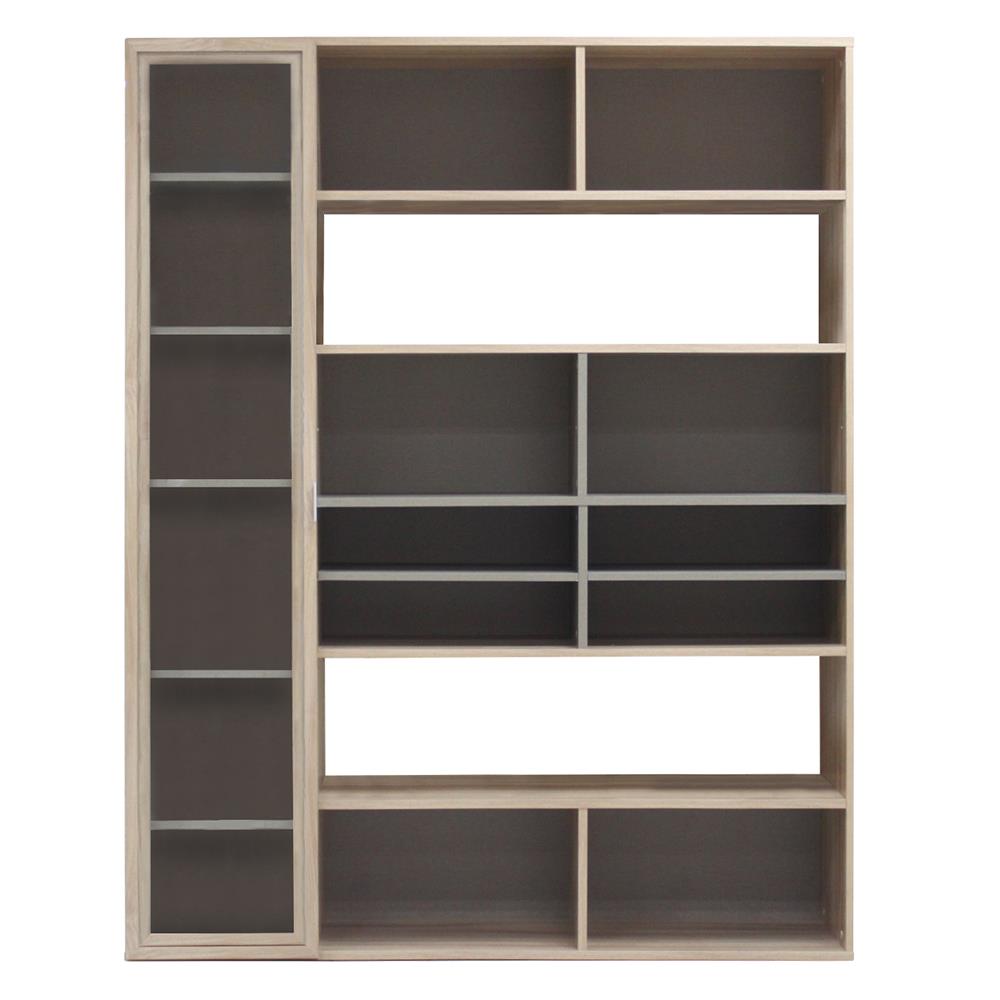 ชั้นวางของผสม BURO COMPLEX สีโอ๊ค