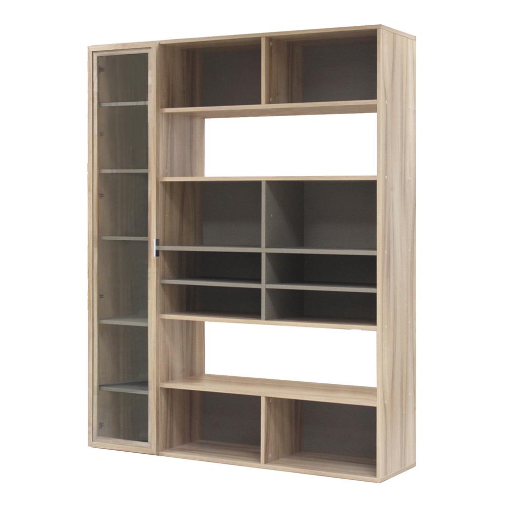 ชั้นวางของผสม BURO COMPLEX สีโอ๊ค