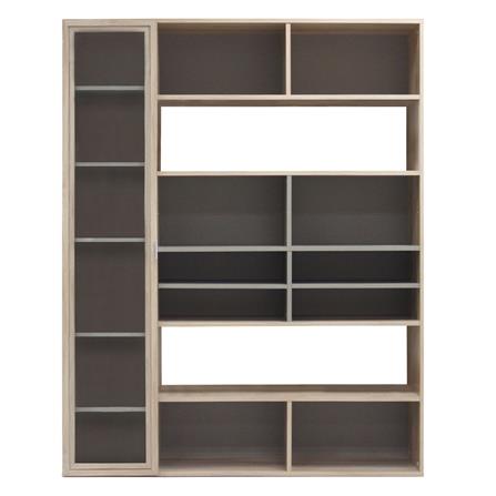 ชั้นวางของผสม BURO COMPLEX สีโอ๊ค_0