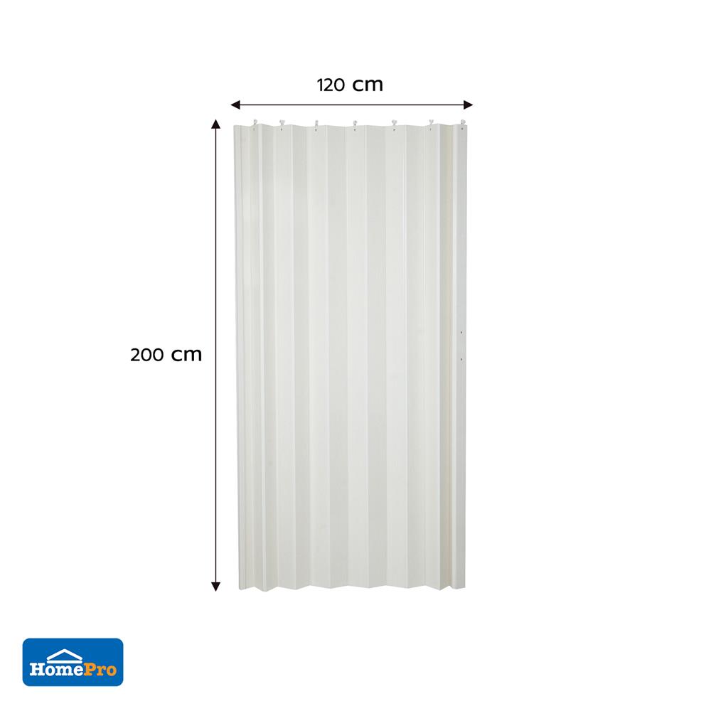 ฉากกั้นห้องแบบทึบ DIY ME LIVING WC 001 120X200 ซม. สีขาว