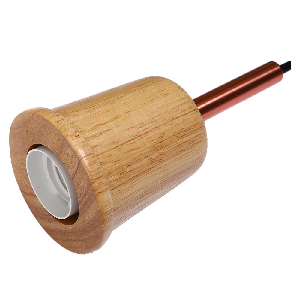 ไฟช่อ CARINI P180706-C โลหะ/ไม้ MODERN สีเหลือง 1 หัว