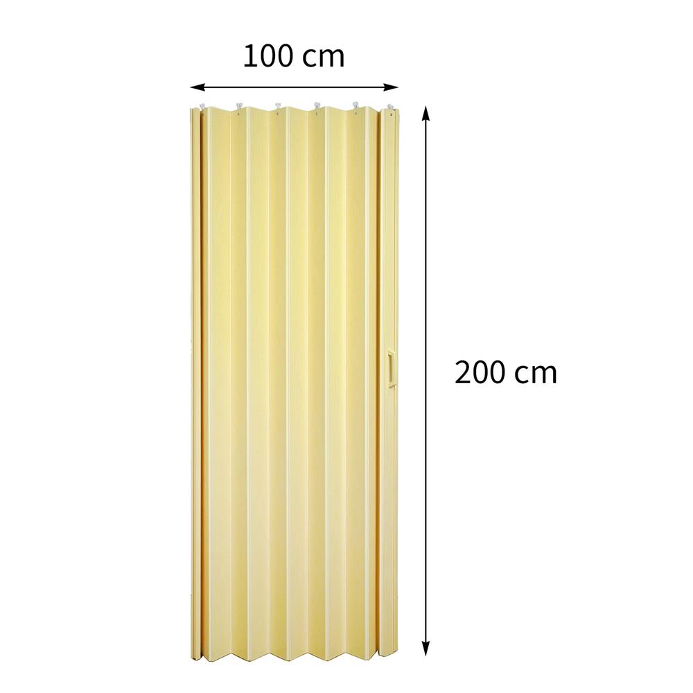 ฉากกั้นห้องแบบทึบ DIY ME LIVING WC 002 100X200 ซม. สีครีม