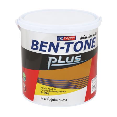 สีรองพื้นปูนใหม่ BEGER BEN-TONE PLUS E-1000 1 แกลลอน
