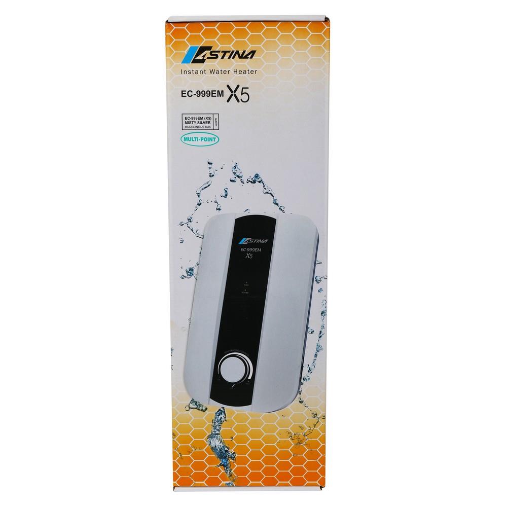 เครื่องทำน้ำร้อน ASTINA EC-999EM (X5) 6,000 วัตต์