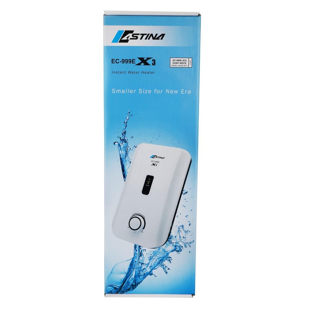 เครื่องทำน้ำอุ่น ASTINA EC-999E (X3) 3500 วัตต์