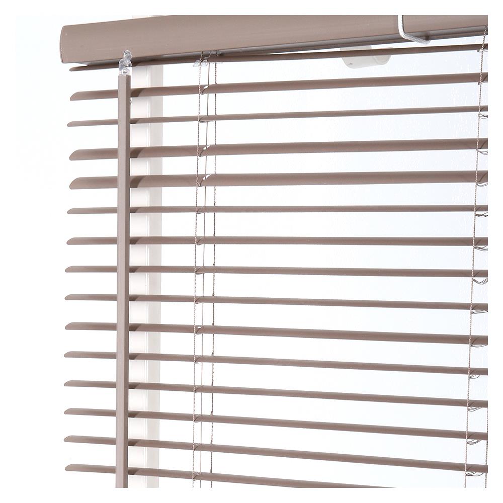 มู่ลี่ ไวนิล HOME LIVING STYLE CORDLESS 120X130 ซม. สีน้ำตาล