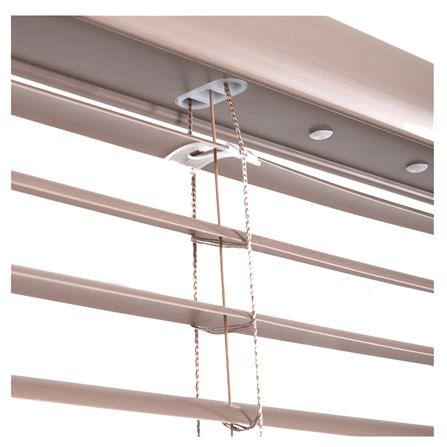 มู่ลี่ ไวนิล HOME LIVING STYLE CORDLESS 120X130 ซม. สีน้ำตาล_4