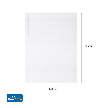 มู่ลี่ ไวนิล HOME LIVING STYLE CORDLESS 120X160 ซม. สีขาว_5