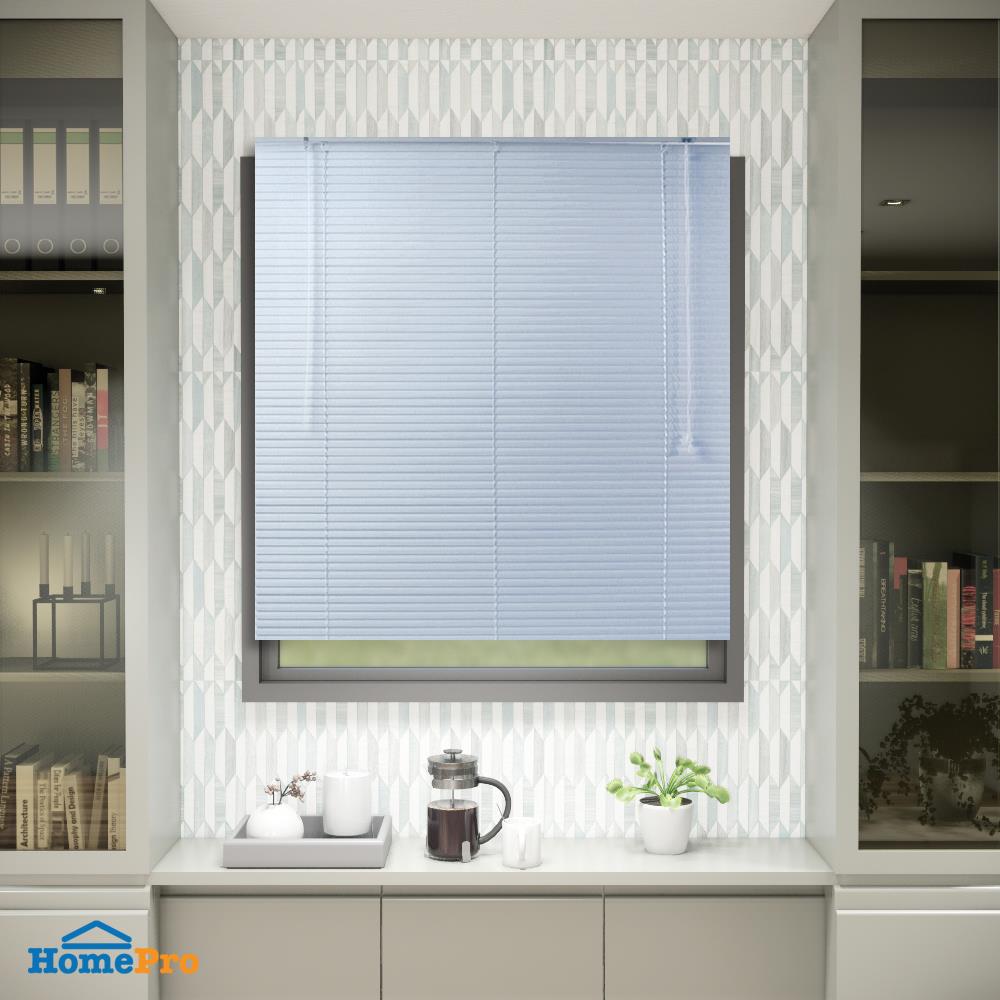 มู่ลี่ ไวนิล ME LIVING 120x130 ซม. สีฟ้า