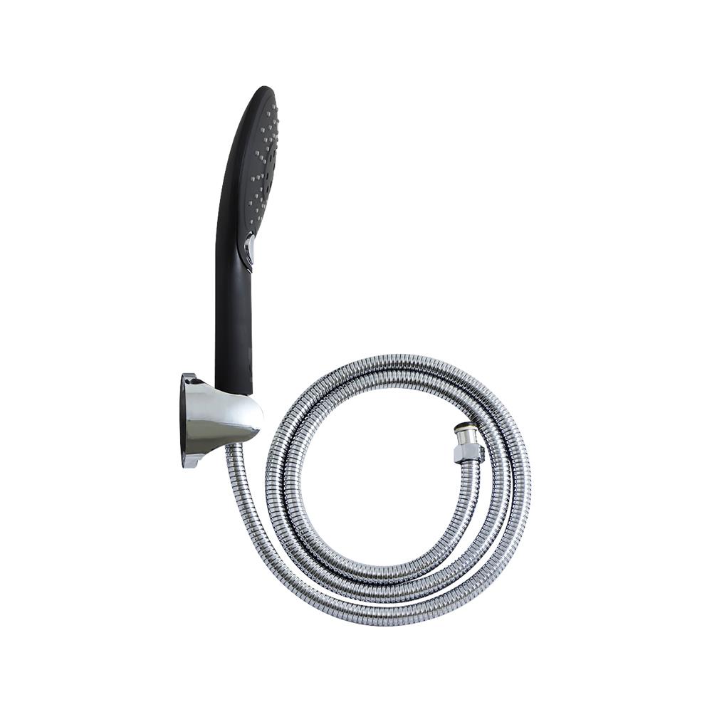 ชุดฝักบัวสายอ่อน 3 ระดับ HONS SS308-BK สีดำ