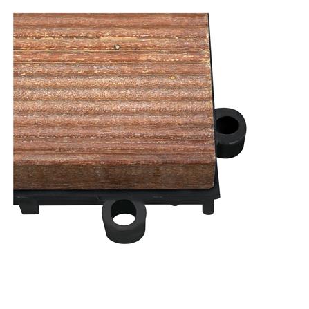 ทางเท้าไม้เต็ง ลายสี่เหลี่ยมสลับใหญ่ ME LIVING 30X30 ซม._2