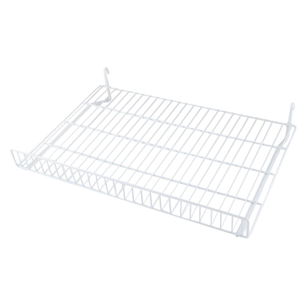 แผ่นชั้นตะแกรง STACKO EZY 60x42.5x11.5 ซม. สีขาว