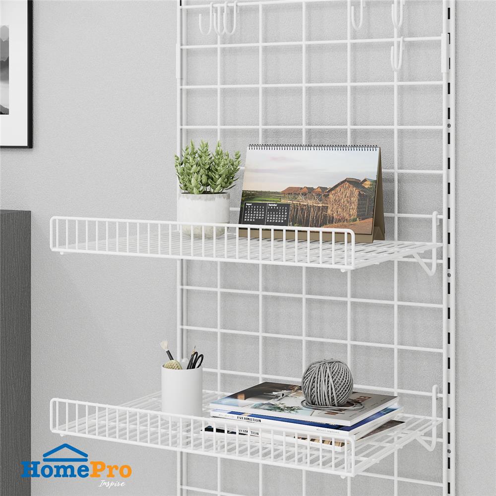 แผ่นชั้นตะแกรง STACKO EZY 60x42.5x11.5 ซม. สีขาว