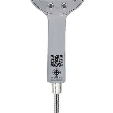 ชุดฝักบัวสายอ่อน 1 ระดับ HONS SS103-CH สีโครม_5